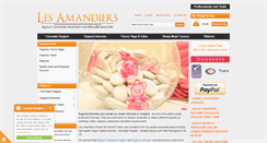 Desktop Screenshot of lesamandiers.co.uk