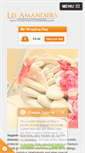 Mobile Screenshot of lesamandiers.co.uk